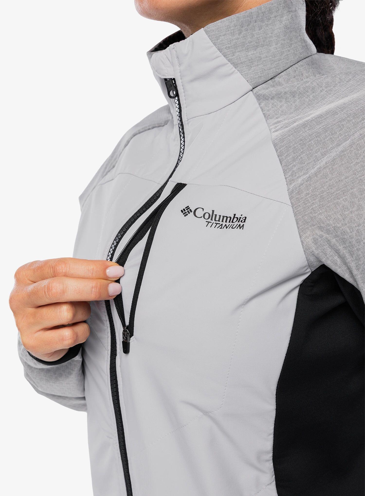 Veste à capuche femme Columbia Arctic Crest Hybrid zippée intégralement 7/7