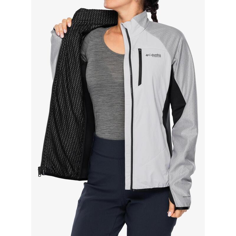 Hanorac damă Columbia Arctic Crest Hybrid cu fermoar complet
