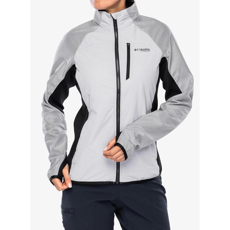 Hanorac damă Columbia Arctic Crest Hybrid cu fermoar complet