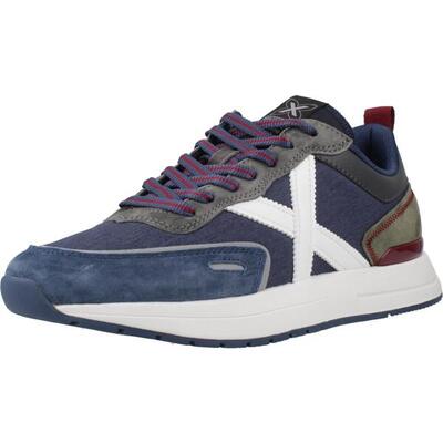 Sneakers munich model speed 14 kleur blauw