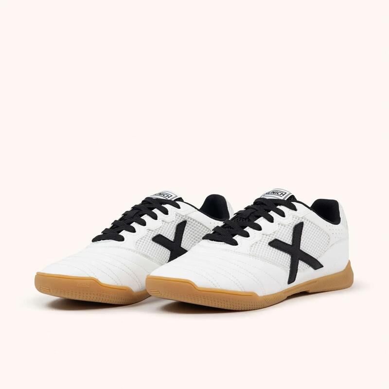 Zapatillas Fútbol Sala Hombre Munich Debut 02 Blanco Comodas-8922002
