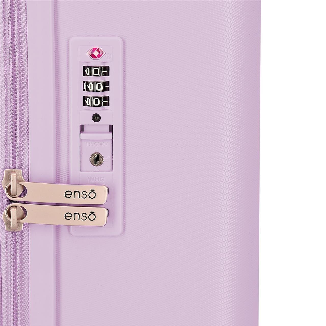 Valise cabine Disney Mickey happiness Abs avec une capacité de 37L lilas 4/5