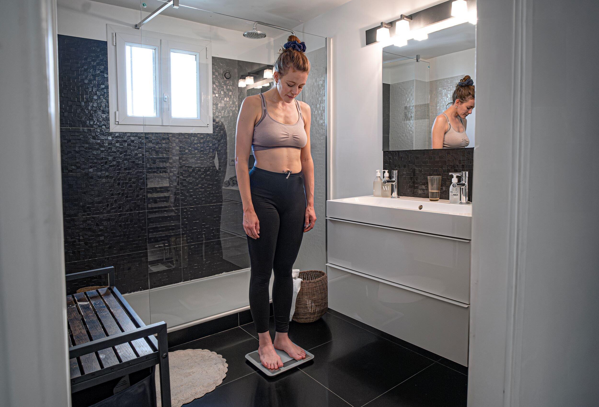 Báscula Digital de Baño Smart Connect Cristal 3/4