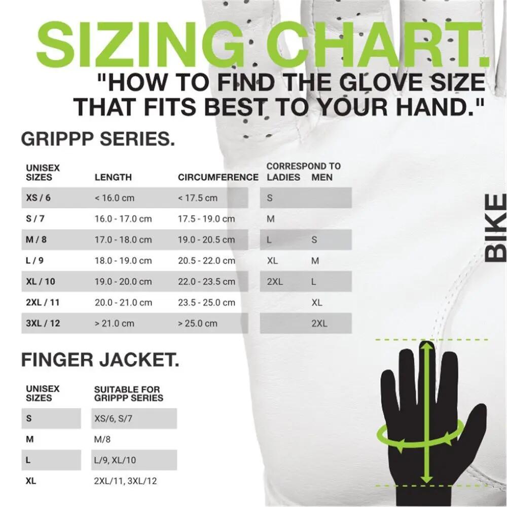 Guantes Grippp Tour SF 2.0 ciclismo Negro Hirzl 3/3