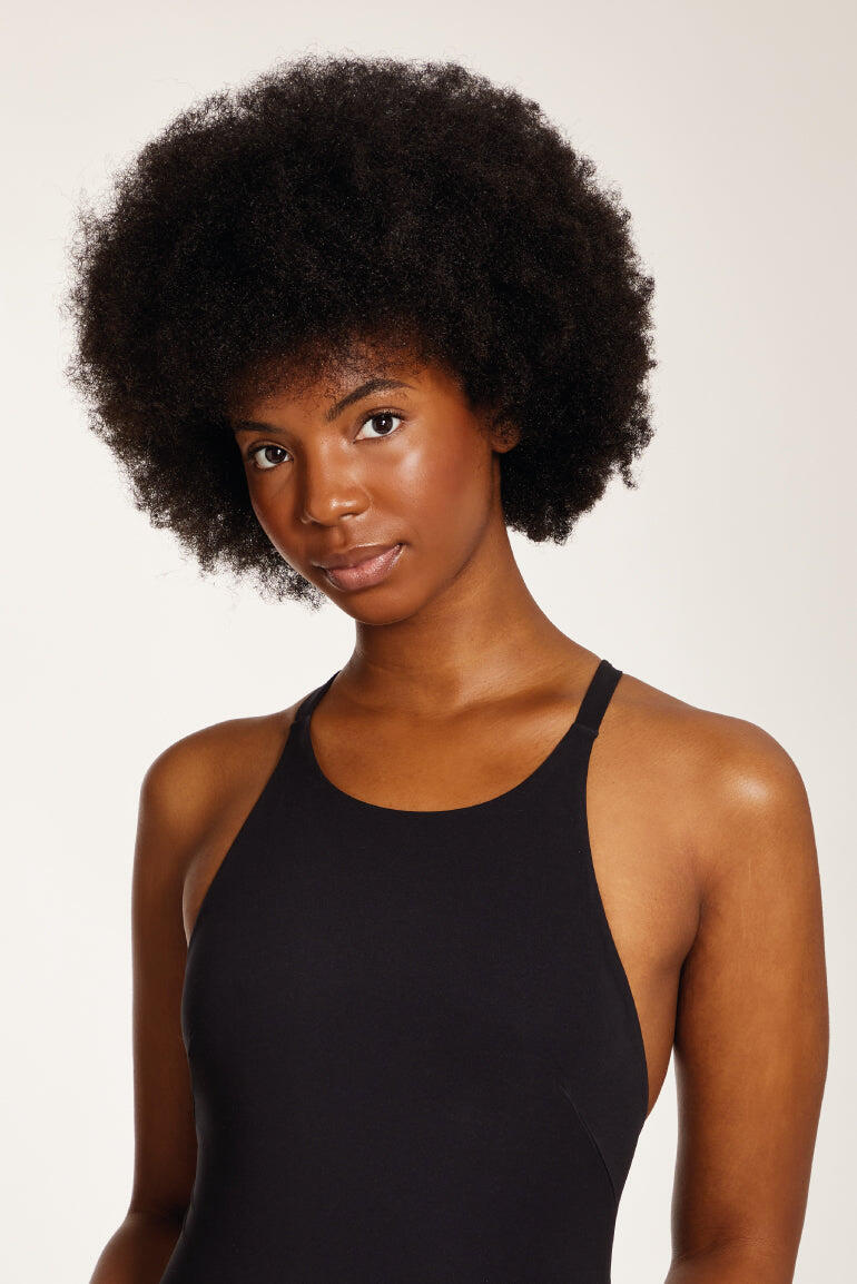 Gorro de natación voluminoso Soul Cap para adultos - Negro 2/7