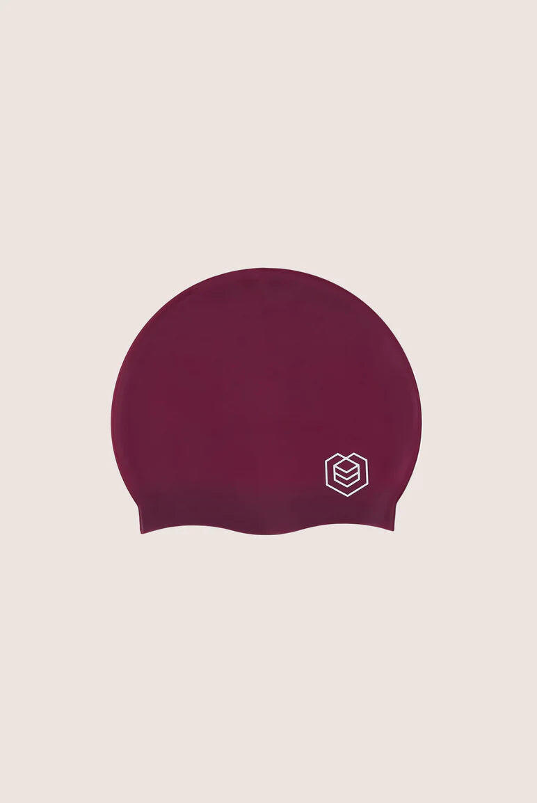 Soul Cap Kids Regular Zwemcap - Bordeaux 6/7