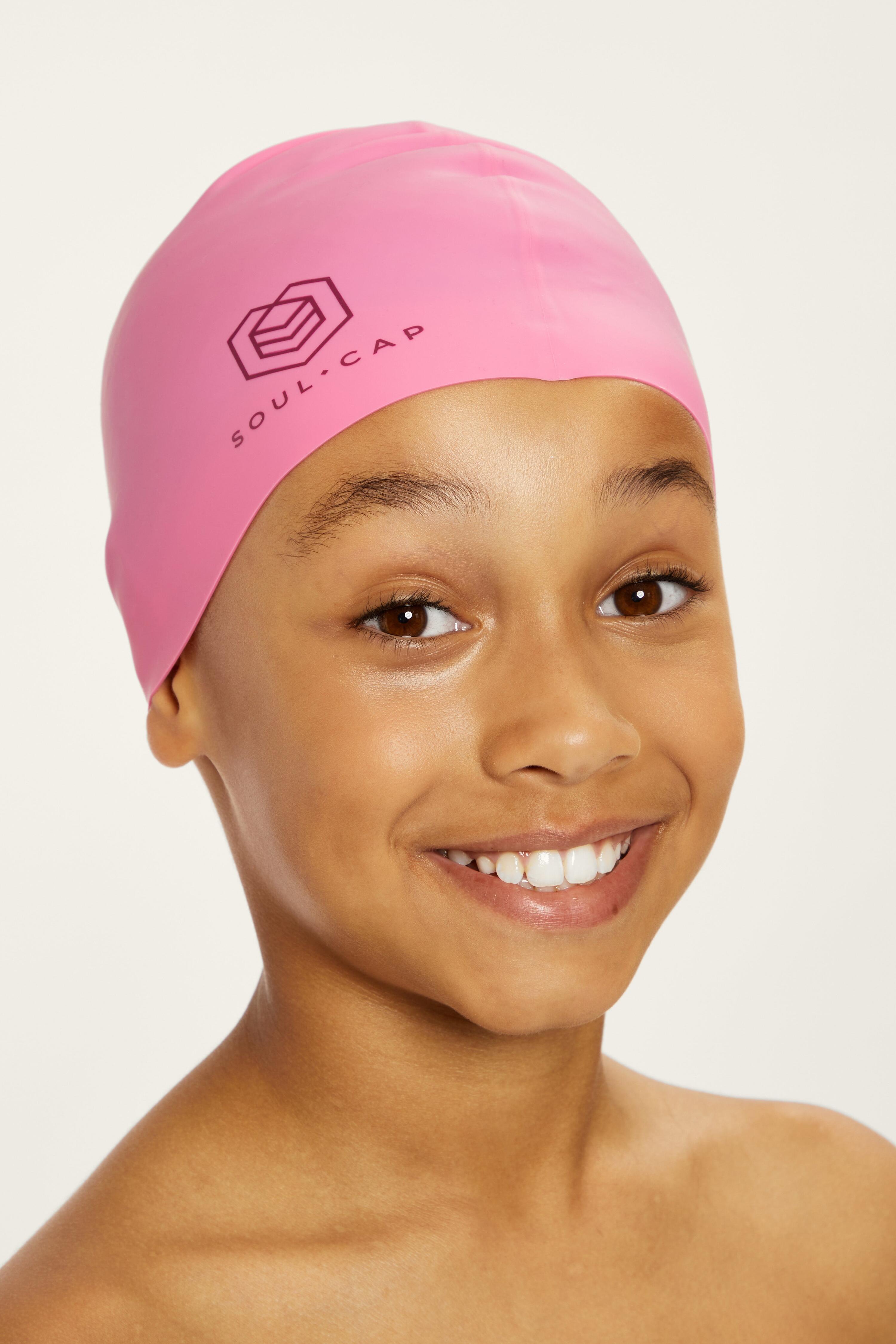 Soul Cap Kids Regular zwemmuts - Roze 3/7