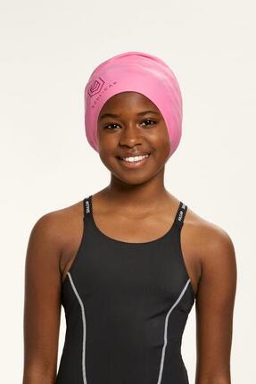 Soul Caps Kids Voluminous Badekappe Einheitsgröße Rosa