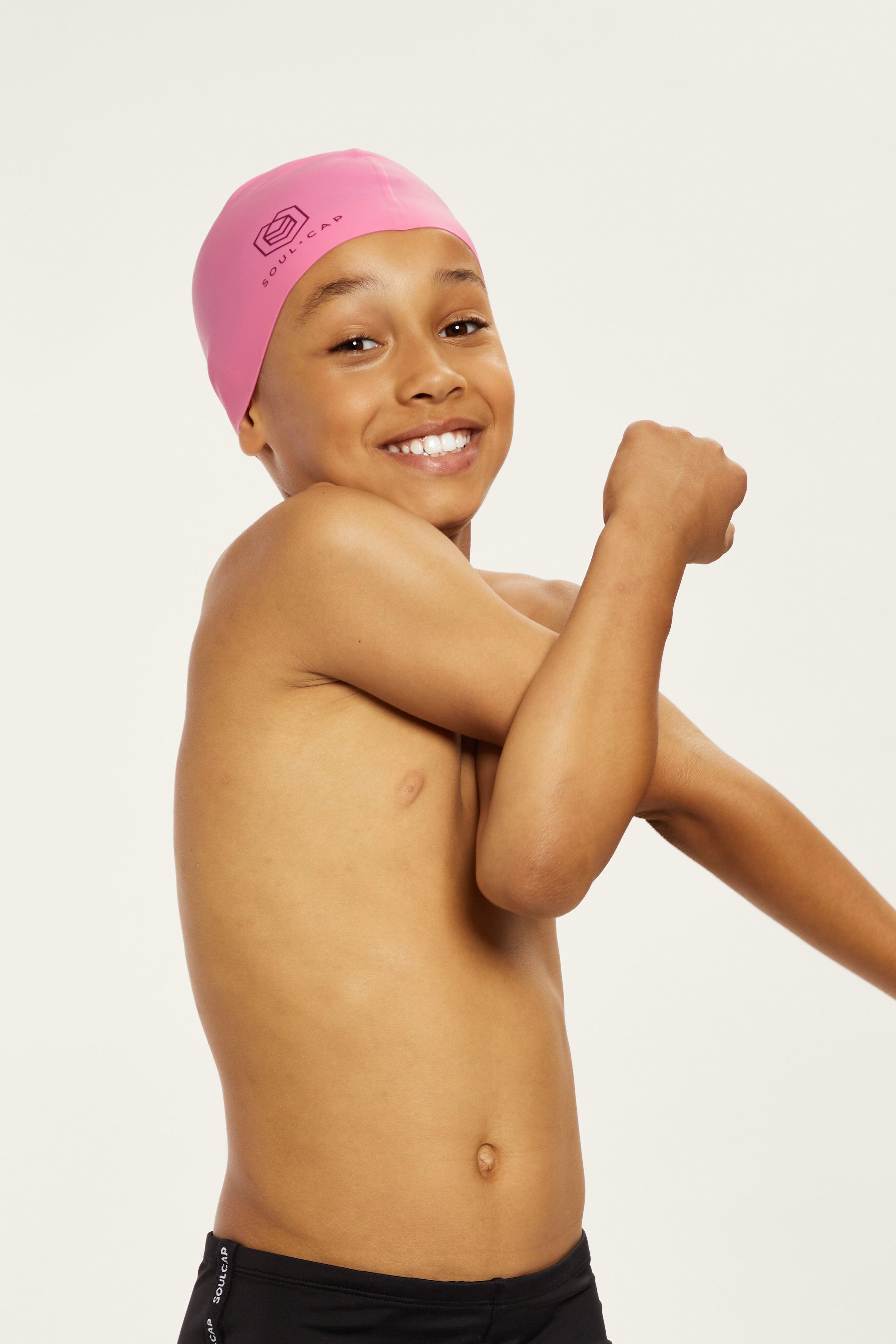 Soul Cap Kids Regular zwemmuts - Roze 4/7