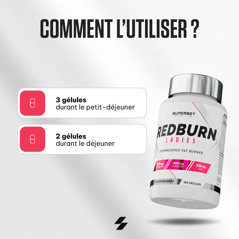 Brûleurs De Graisse | Redburn Ladies (100 Caps) 3/5