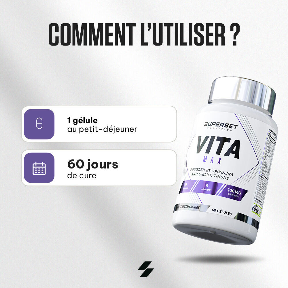 Multivitaminas - Vita Max (60 Cáps) 3/6
