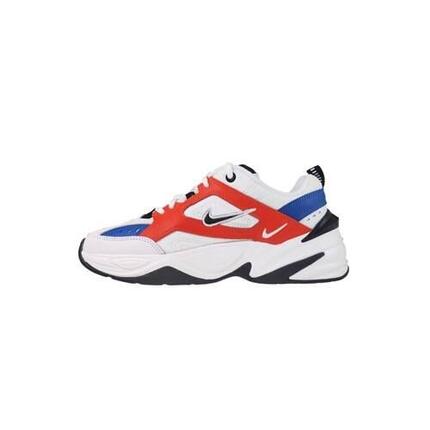 Chaussures universel femmes Nike M2k Tekno Summit White Black Team Orange