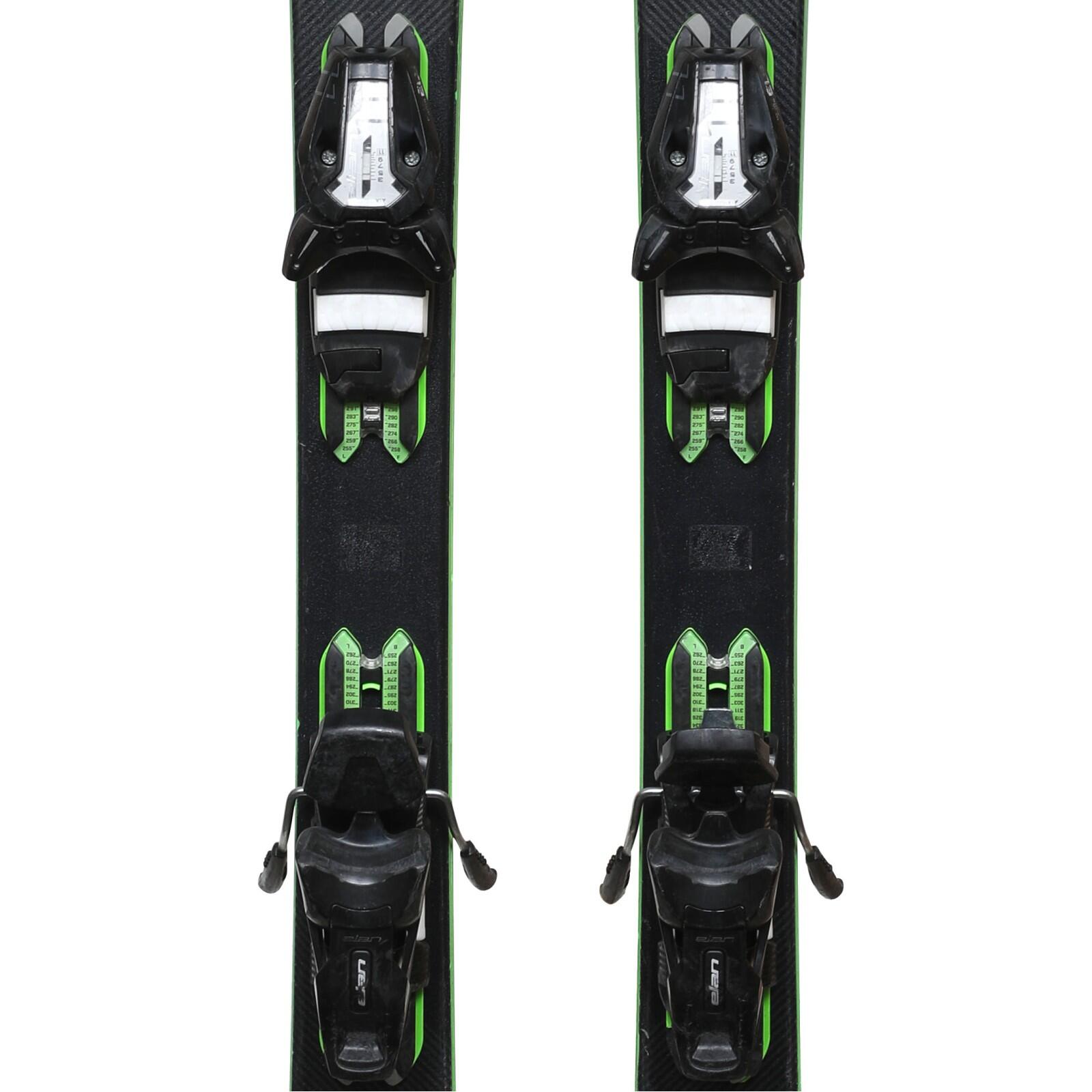 RECONDITIONNE - Ski Elan Amphibio 12 Ti + Fixations 3/4