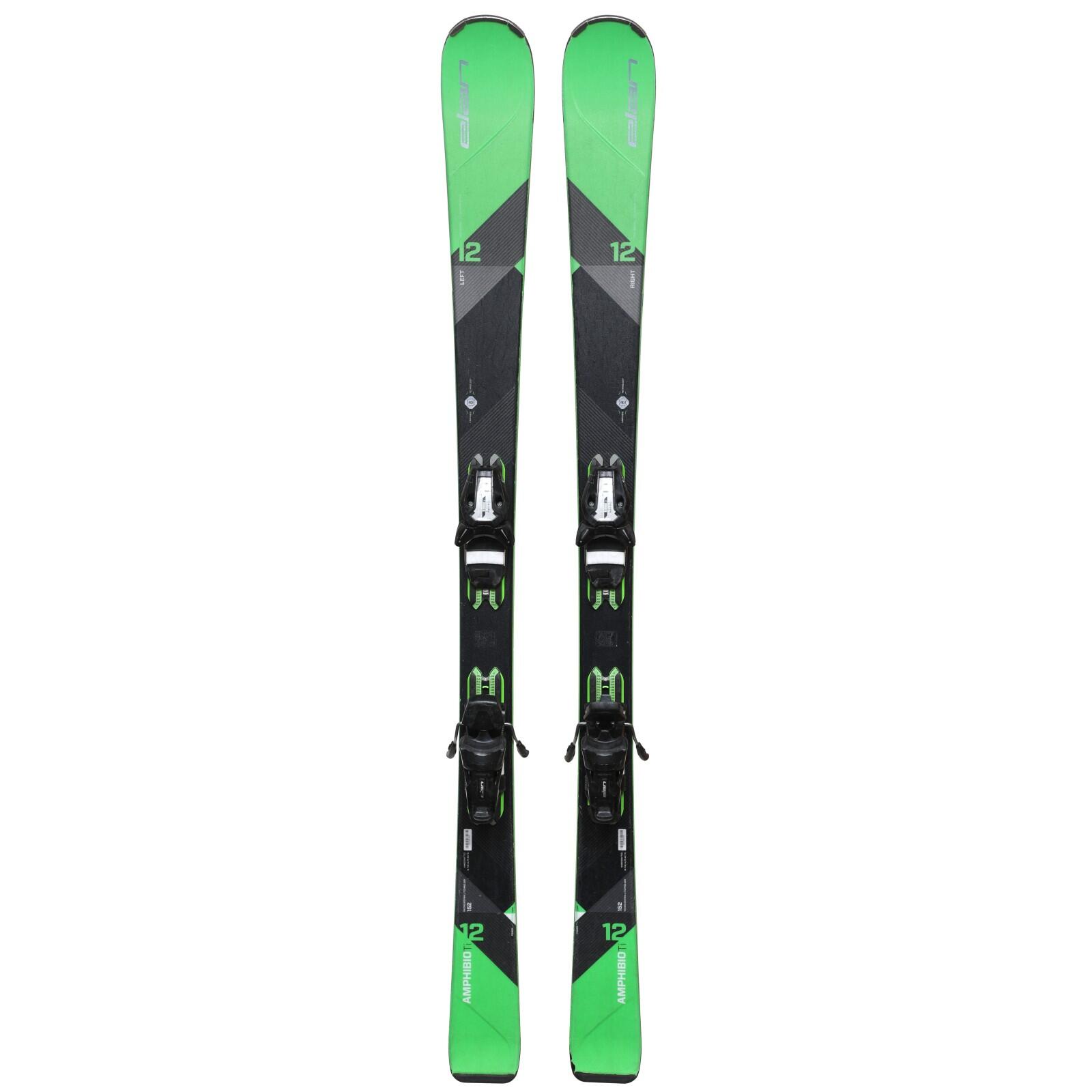 RECONDITIONNE - Ski Elan Amphibio 12 Ti + Fixations 2/4