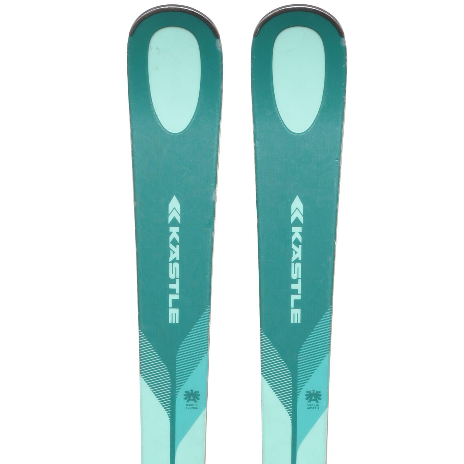 RECONDITIONNE - Ski Kastle Dx 85 W + Fixations 1/5