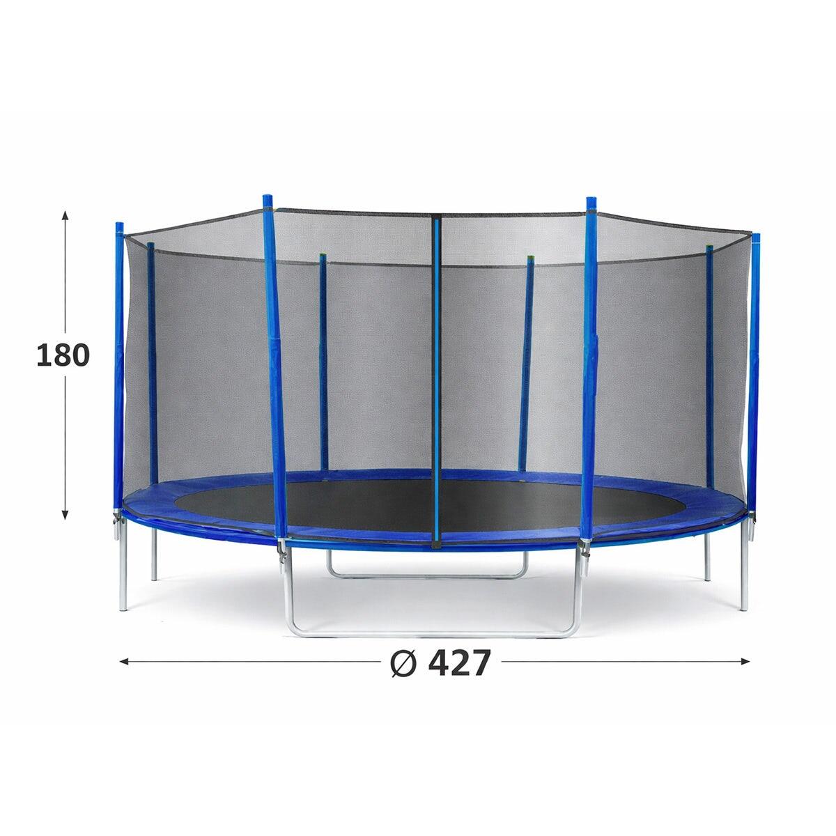 Filet de protection pour trampoline 1/4