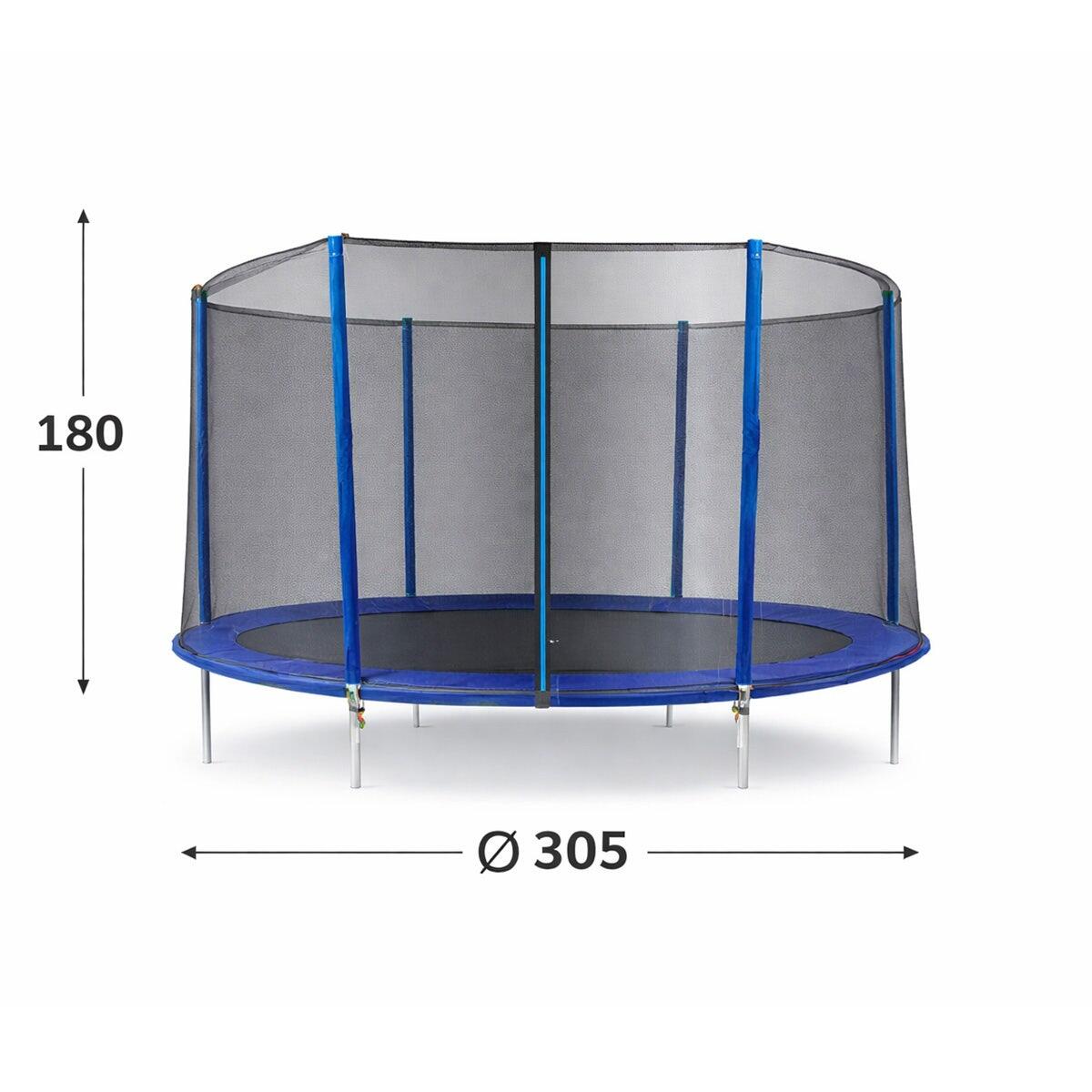 Filet de protection pour trampoline de 3,05 m 1/4