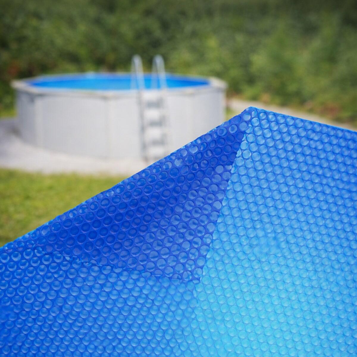 Bâche à bulles ronde piscine métal 3 m 3/4