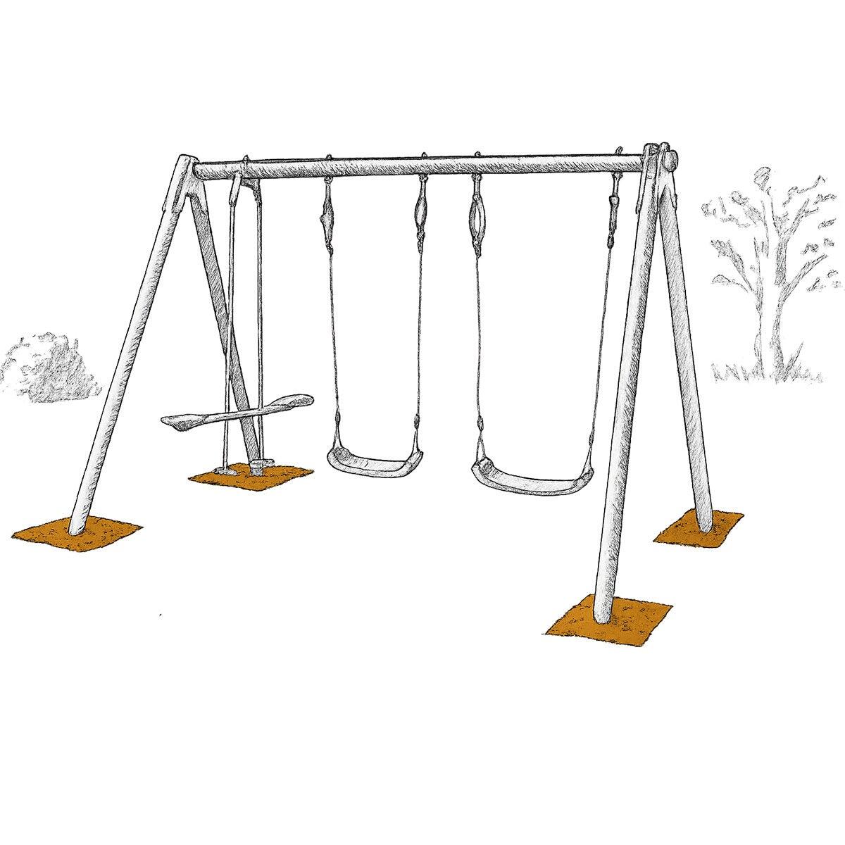 Kit d'ancrage pour portique Secur'in - Sans béton 4/4