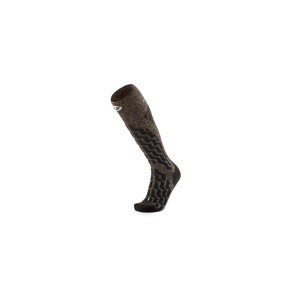 Chaussettes de ski chaudes en laine mérinos - Ski Merino Reflector Unisex 4/6