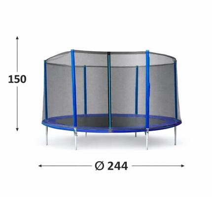 Filet de protection pour trampoline