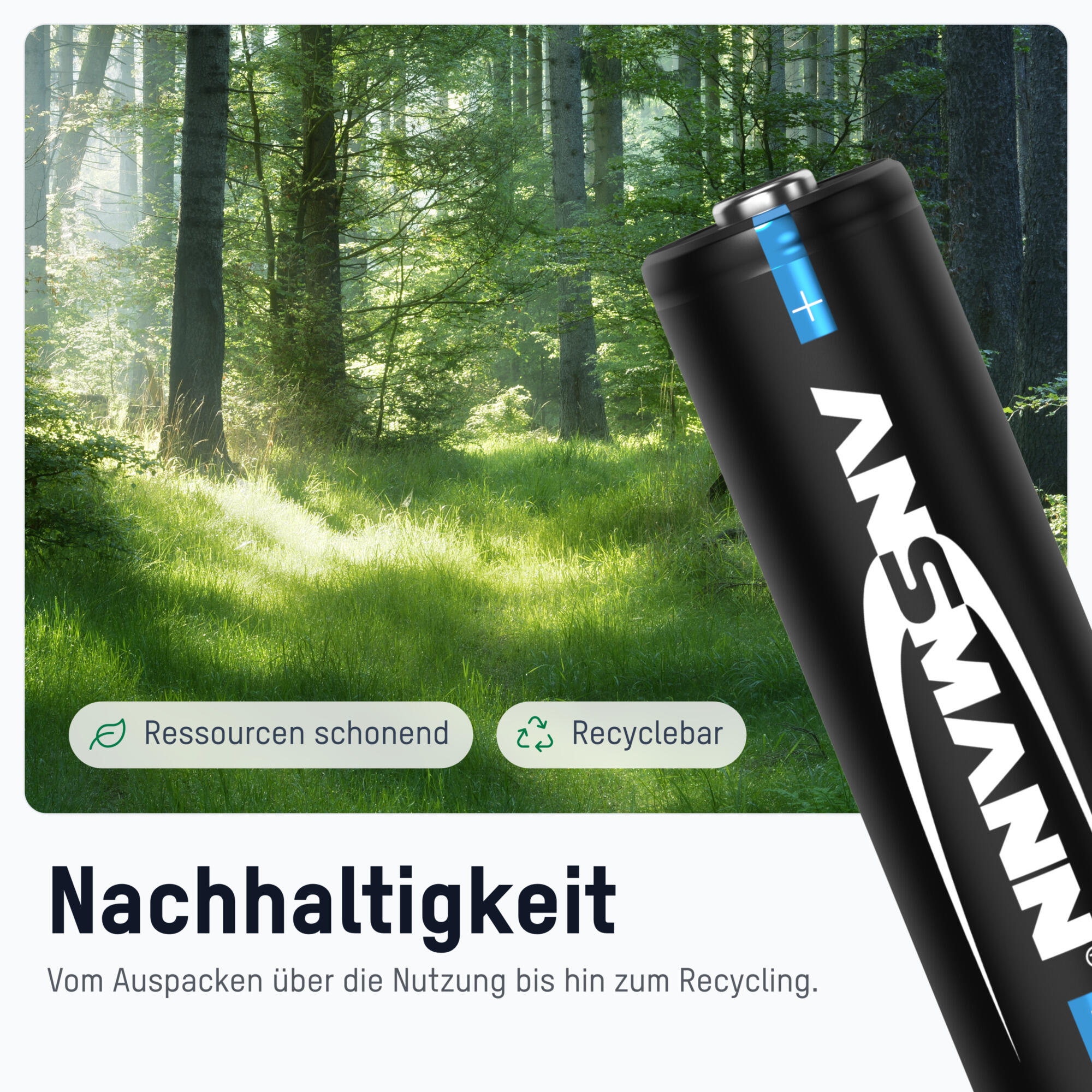Akku Mignon AA, min. 2650 mAh 1,2V, 8 Stück, hohe Kapazität 2/7