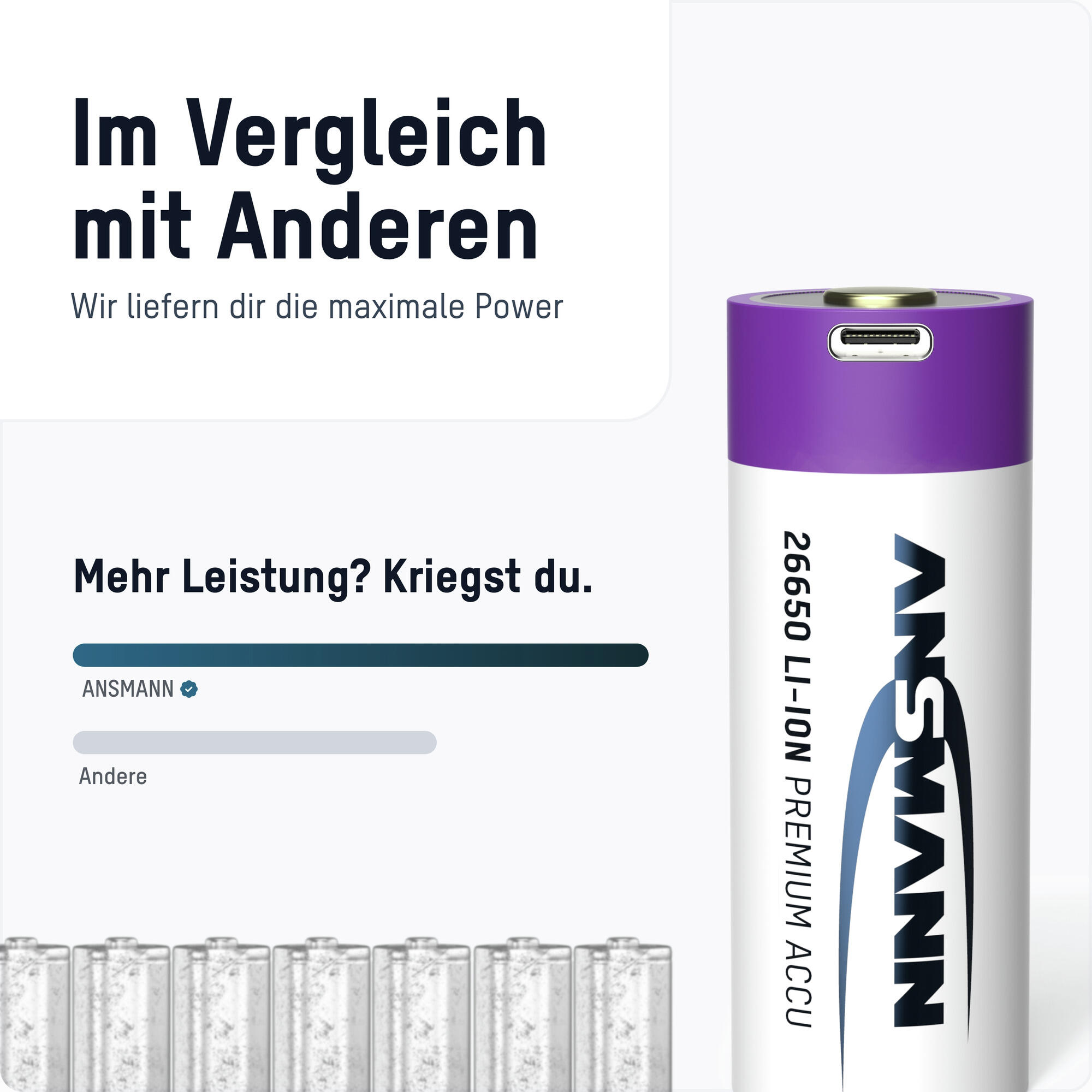 26650 Akku 5100 mAh 5/7