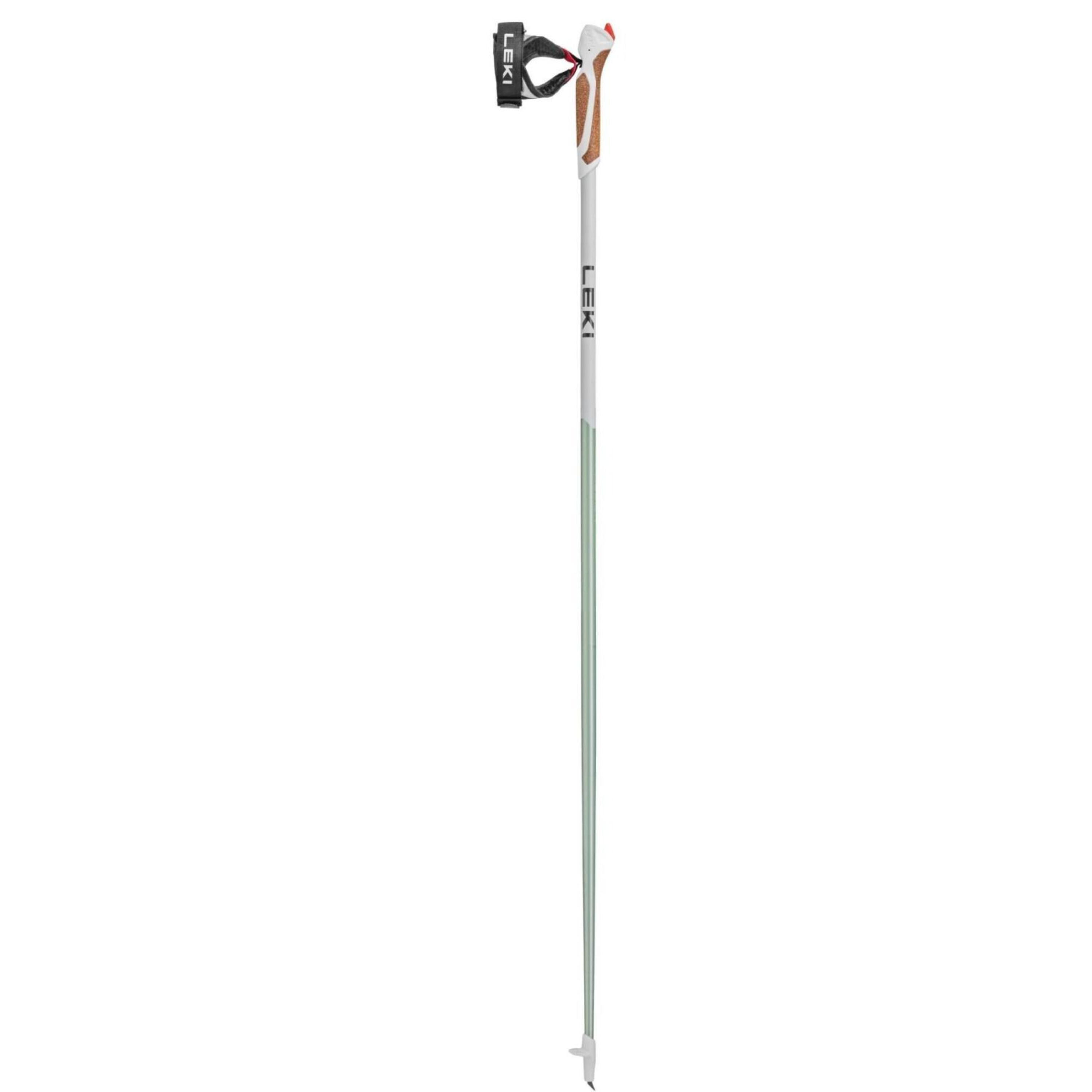 Bețe mers adulți Nordic Walking Passion, Alb