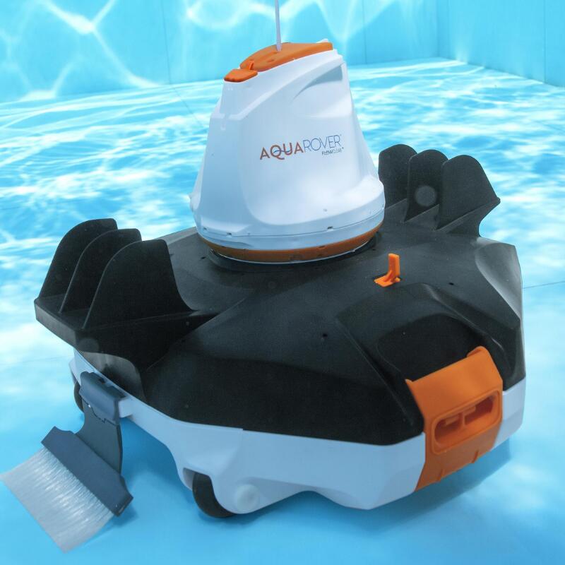 Bestway Robot piscine sans fil AquaRover nettoyage fond plat max 45m² max 6/7