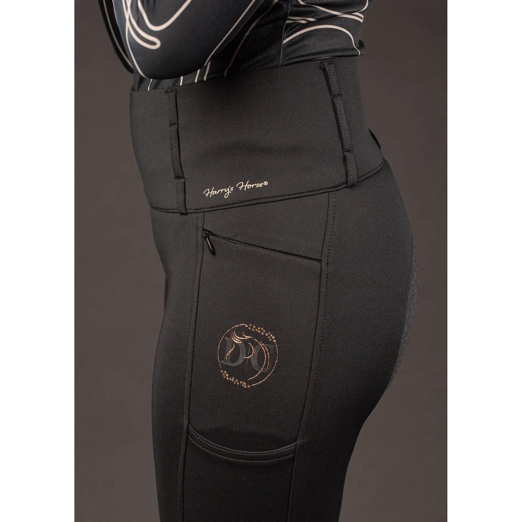 Reitleggings full grip Damen Harry's Horse Denici Cavalli Stardust 3/3
