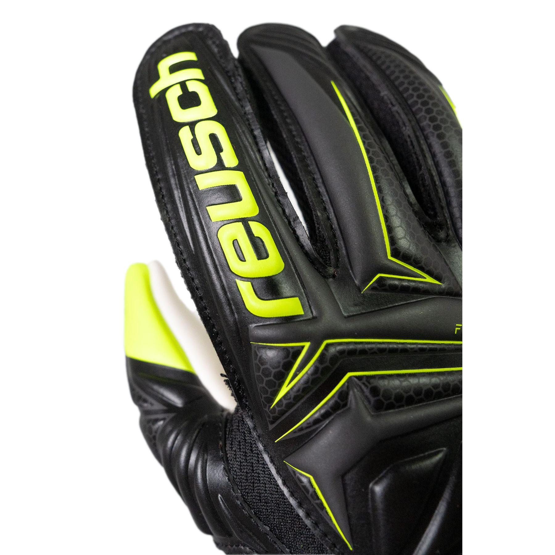 Dziecięce rękawice bramkarskie Reusch Attrakt Starter Solid Finger Support 5/7