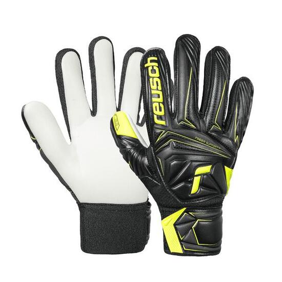 Dziecięce rękawice bramkarskie Reusch Attrakt Starter Solid Finger Support