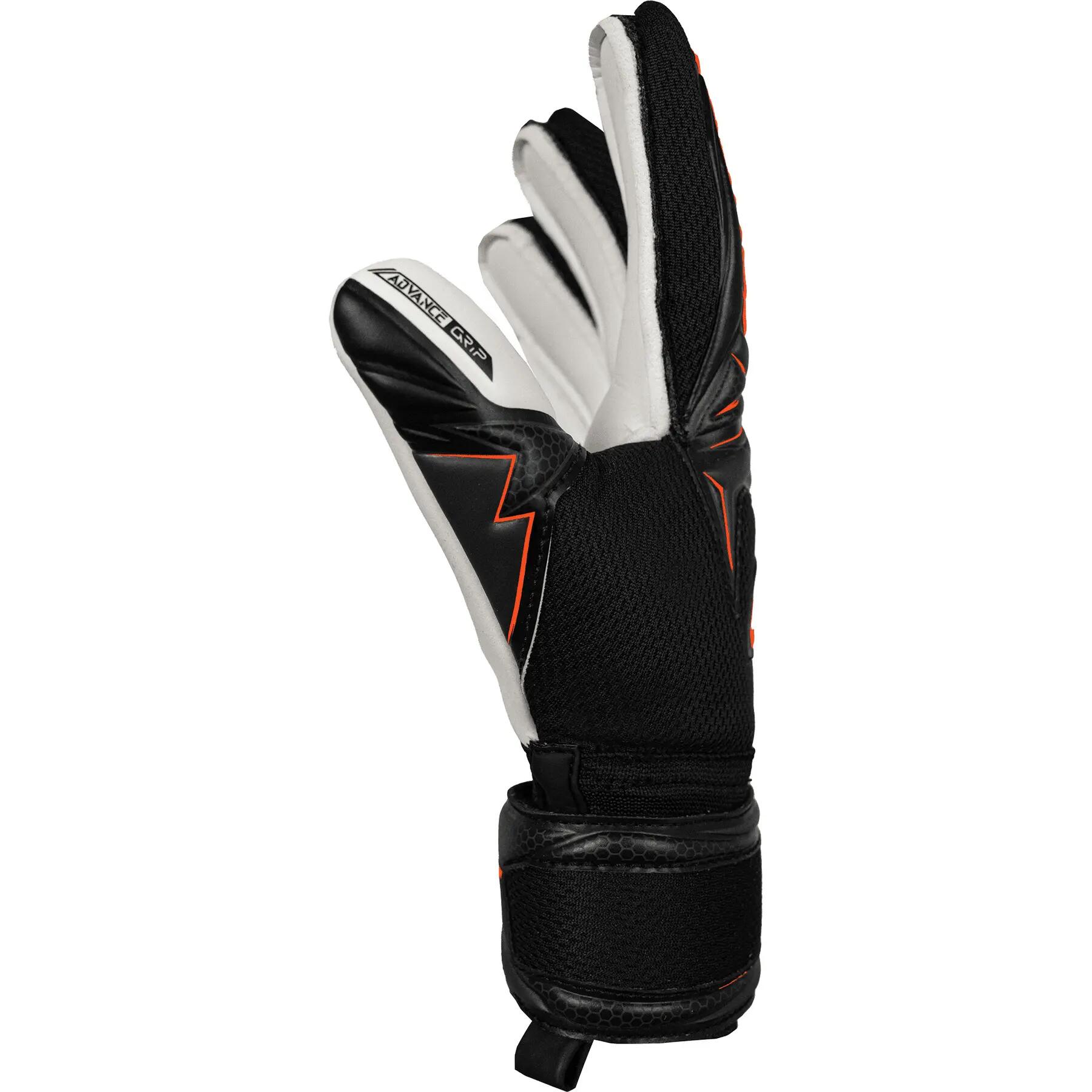 Guantes de portero infantiles Reusch Attrakt Advance Finger Suppot 4/7