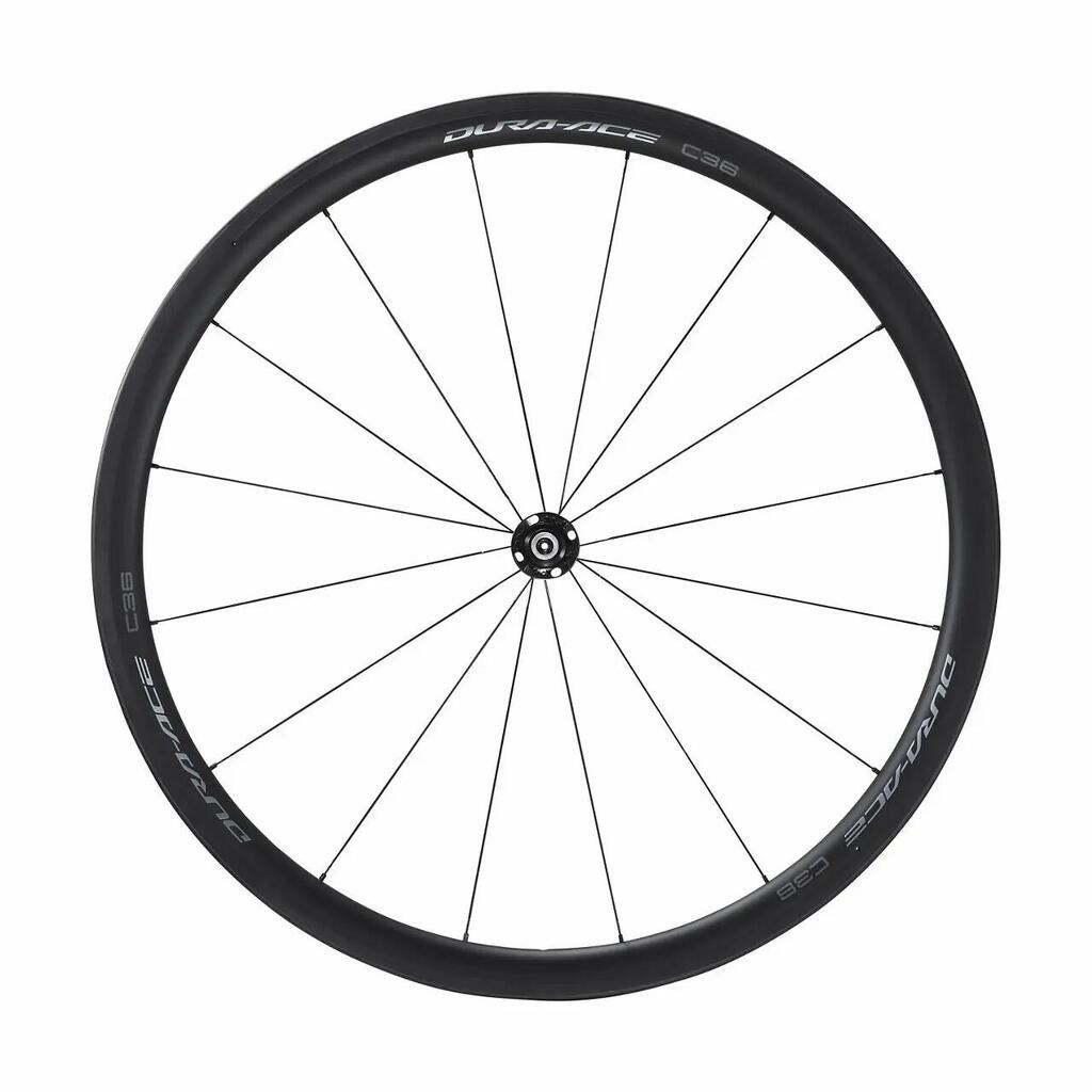 Bicycle wheel with rim brake Shimano Dura-Ace WH-R9200-C36-TU-F
