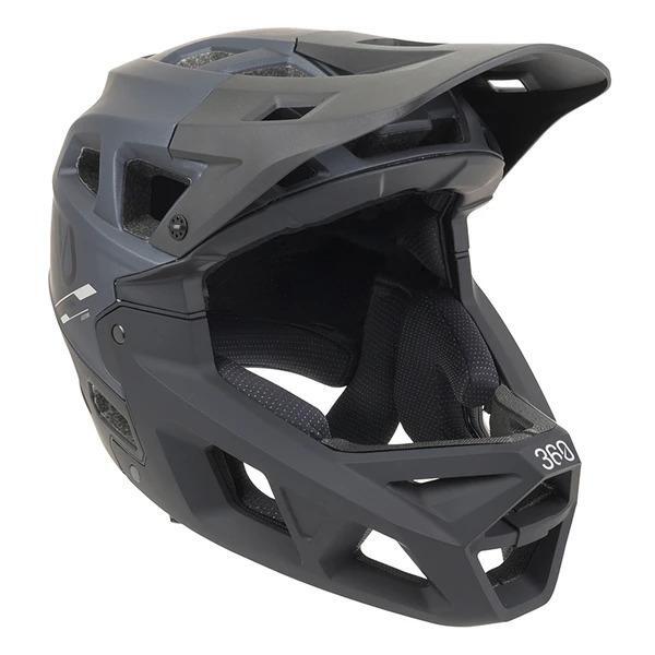 Full-face mountain bike helmet P2R Integra Sport 360