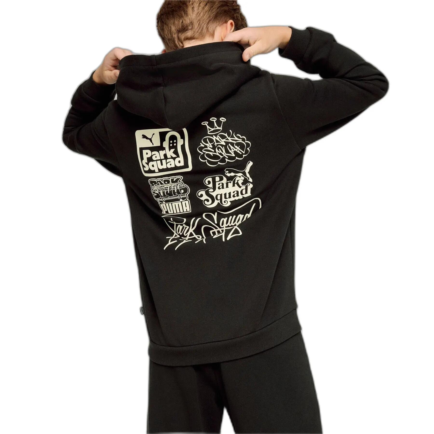 Felpa con cappuccio per bambini Puma Essentials+ Mid 90s 4/5