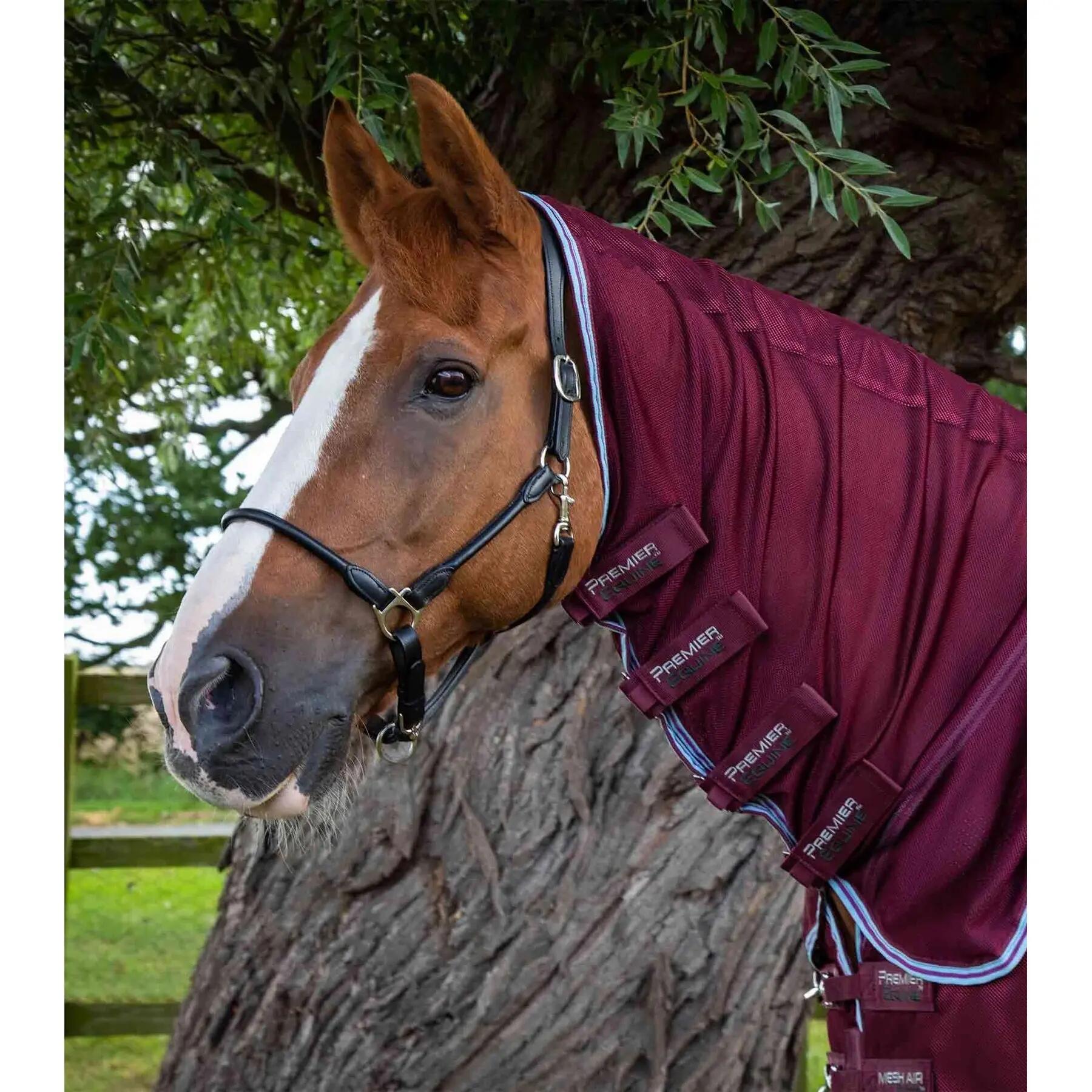 Coperta antimosche in rete con copricollo Premier Equine Combo 2/4
