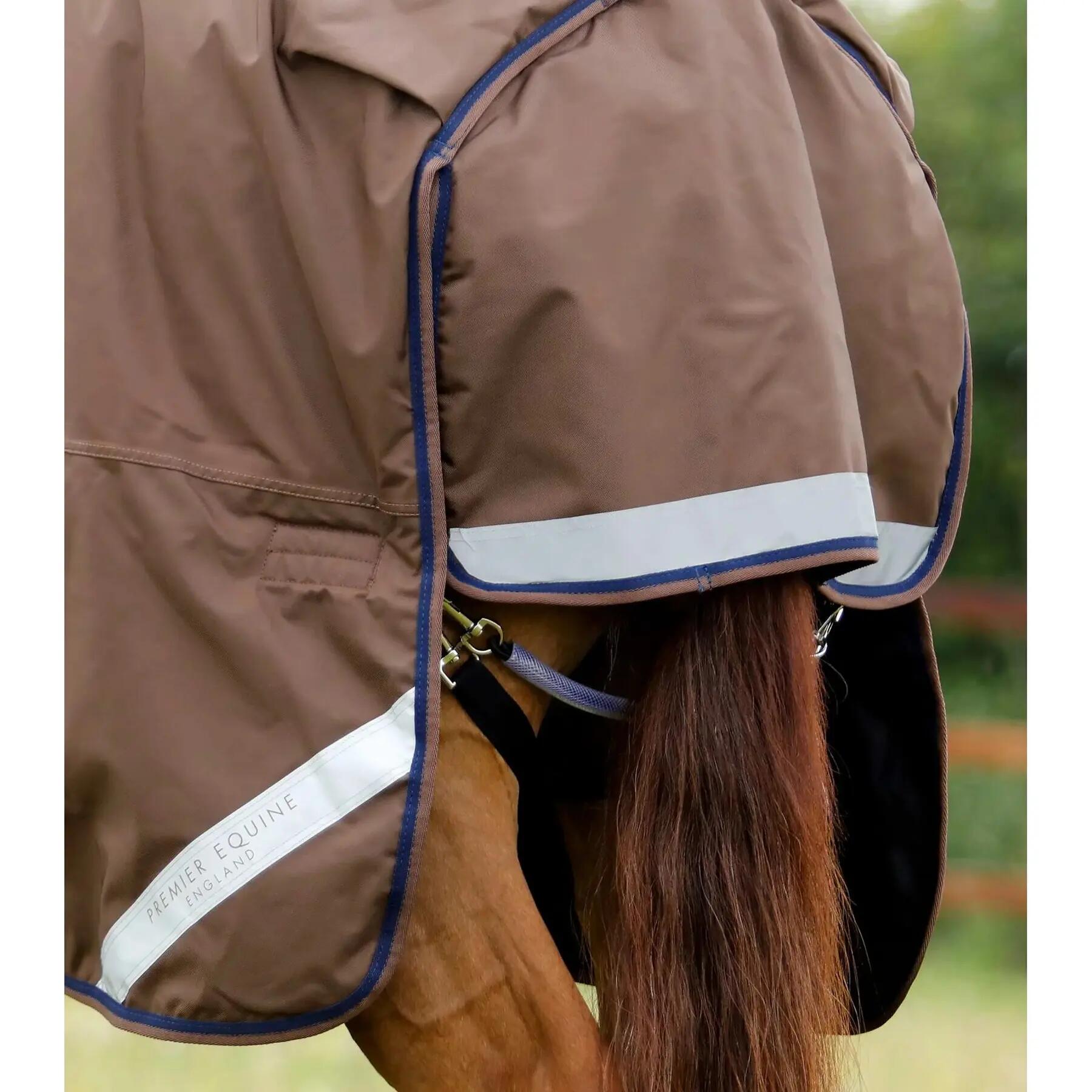 Coperta impermeabile per cavalli con copricollo Premier Equine Buster 400 g 5/5