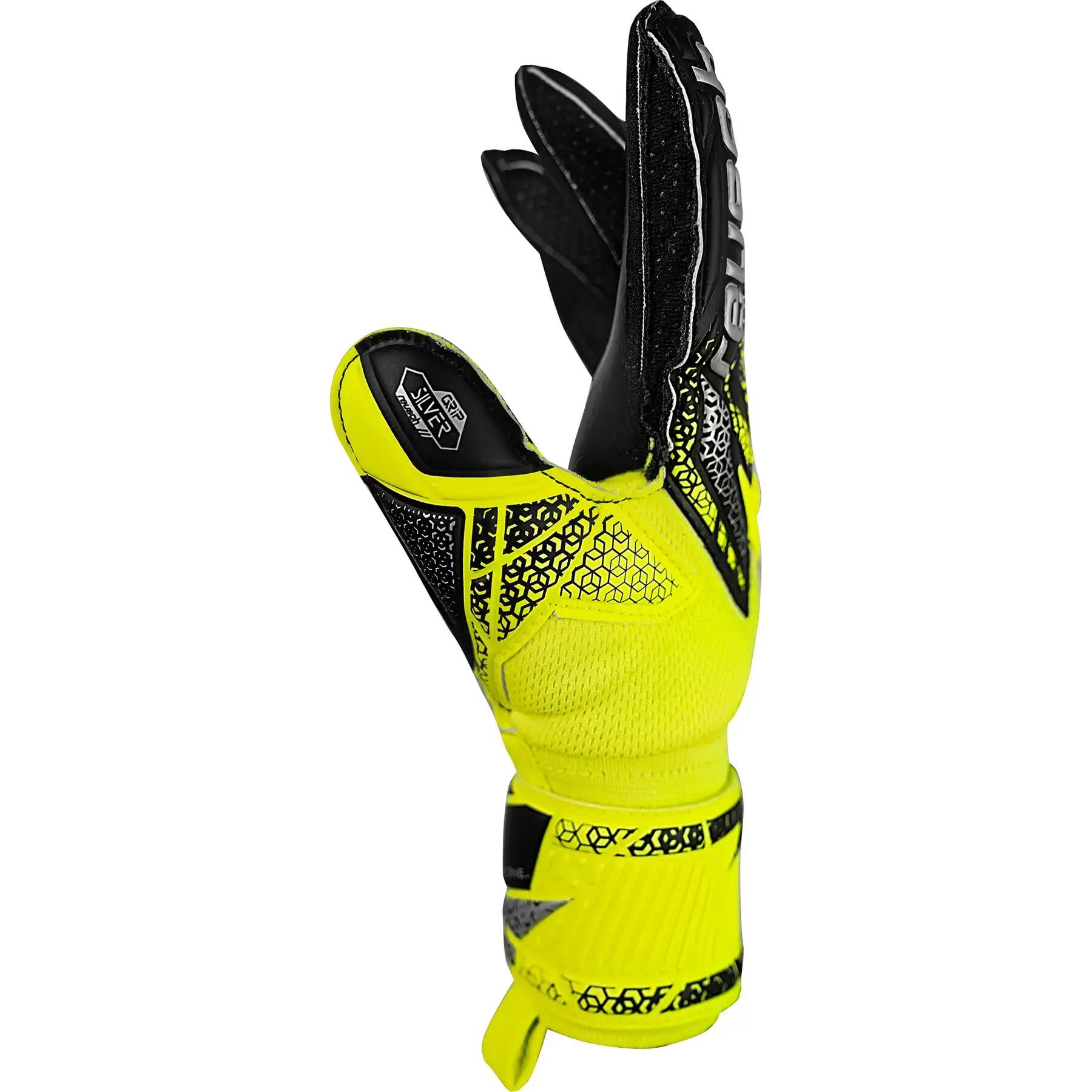 Gants de gardien de but Attrakt Silver Junior 4/15
