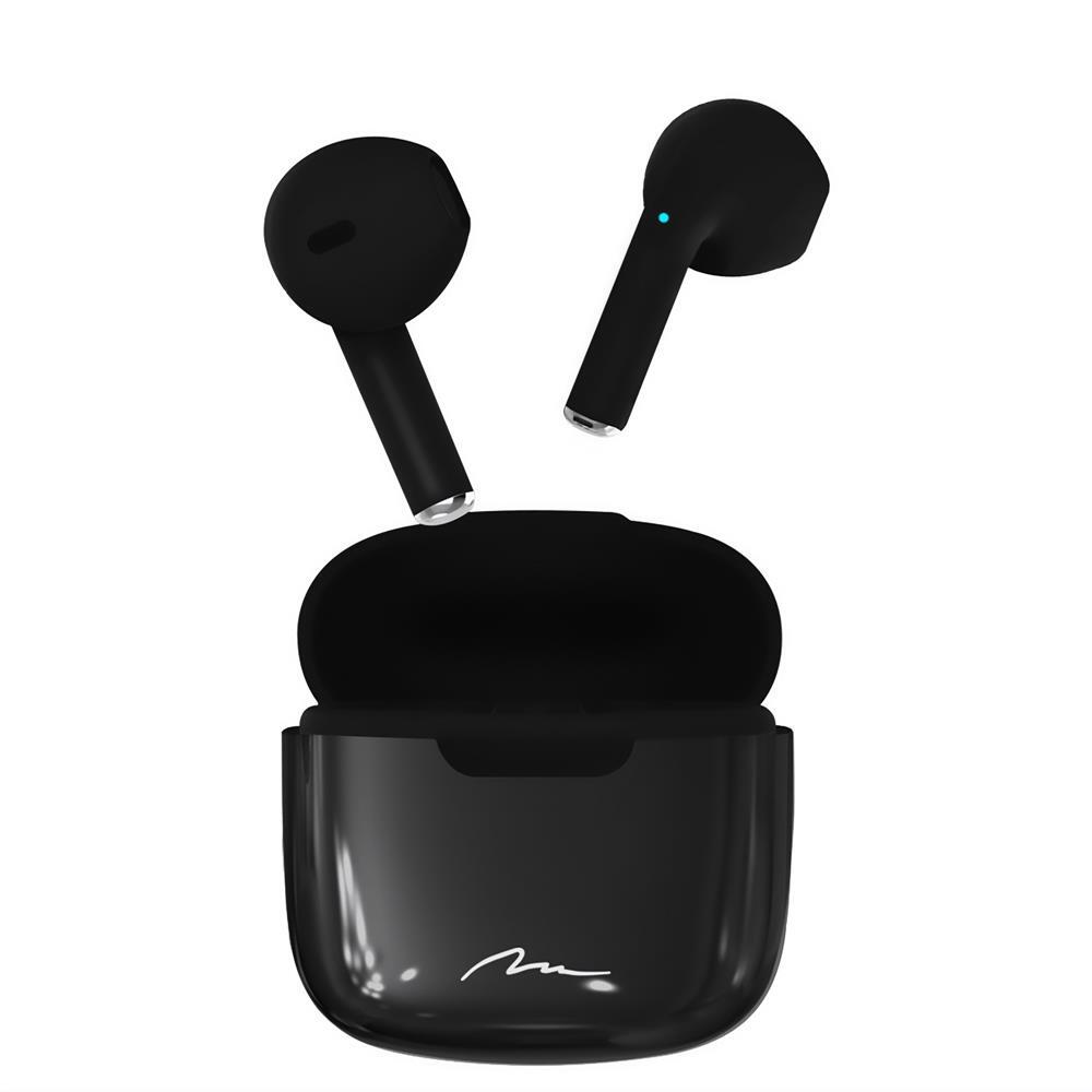 Słuchawki Douszne Bluetooth R-PHONES TWS MT3589K V2.0 czarne z etui USB-C 2/5