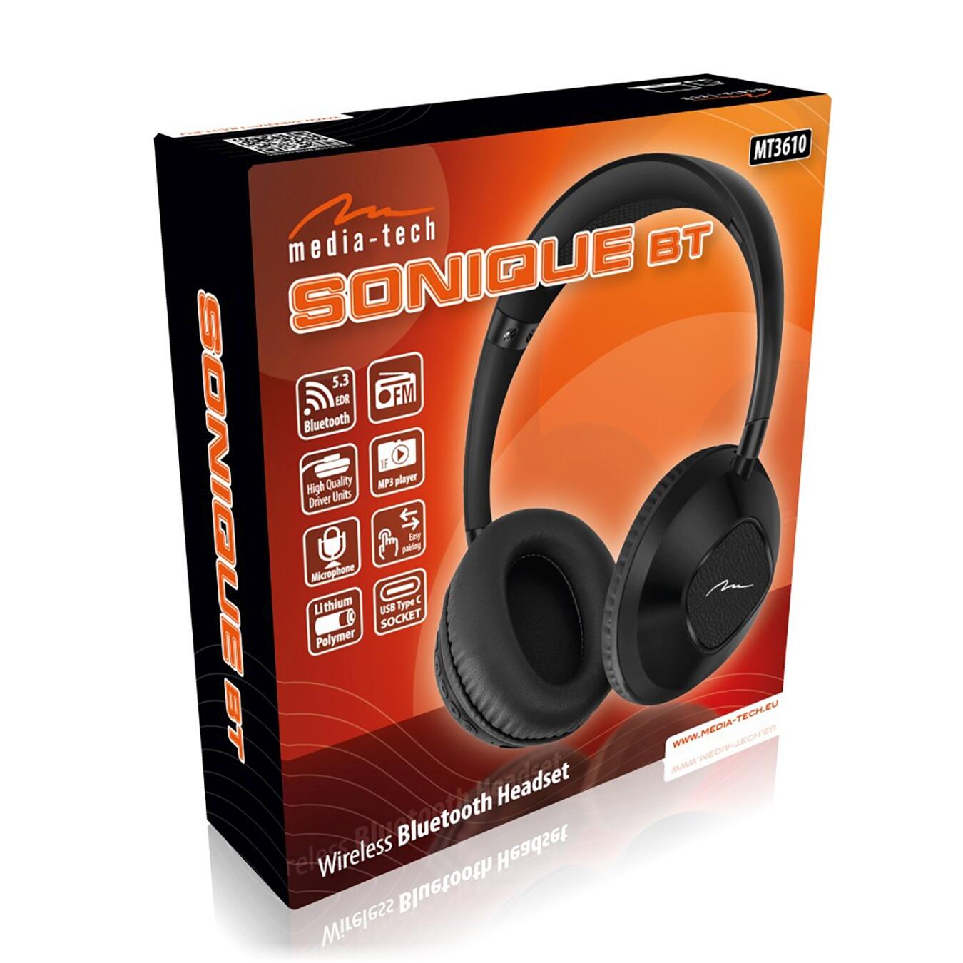Casques avec Microphone Media Tech MT3610 Noir 5/7