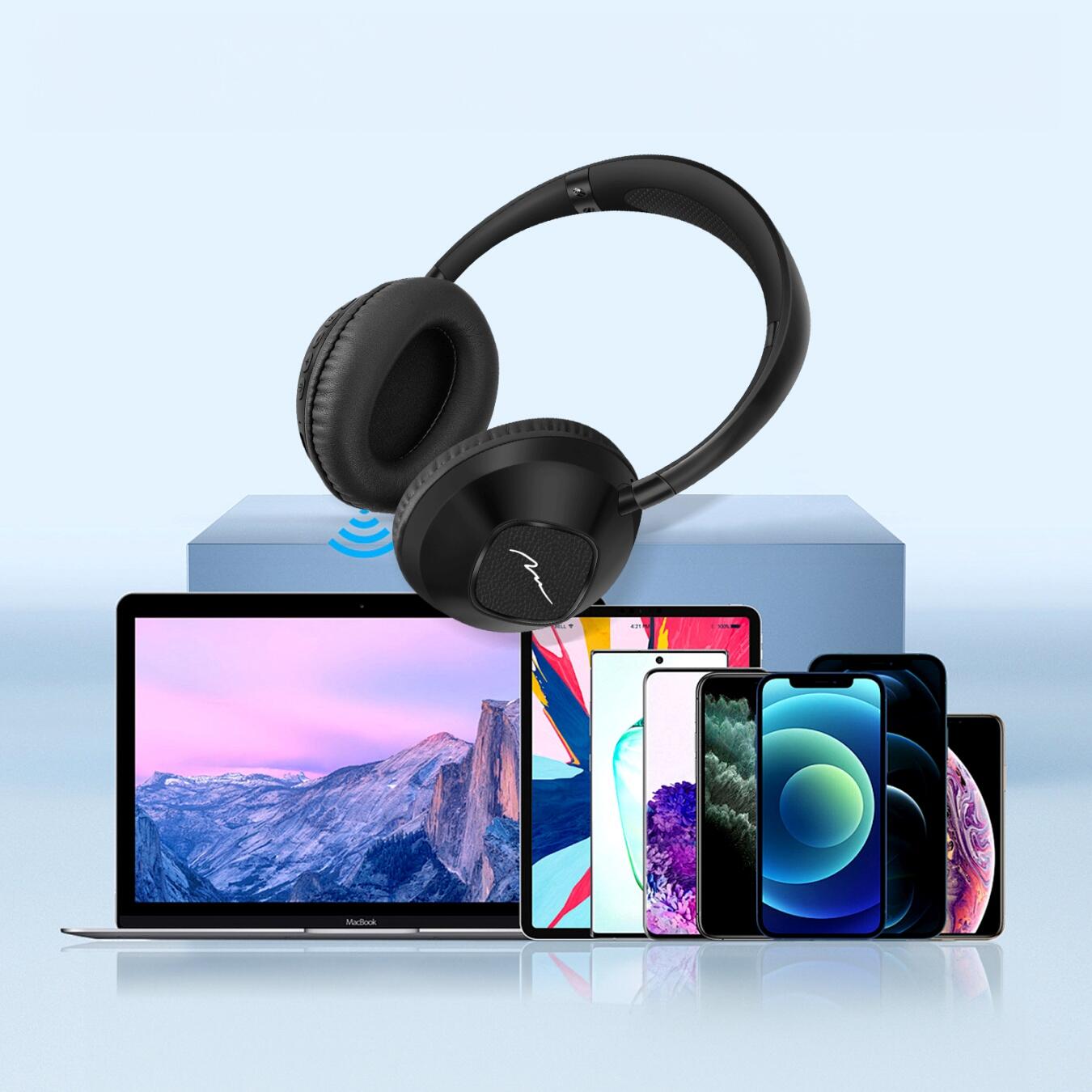 Casques avec Microphone Media Tech MT3610 Noir 4/7