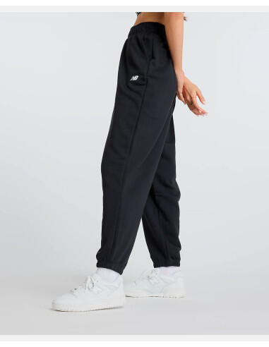 Pantaloni lunghi/collant da donna New Balance neri. 4/7