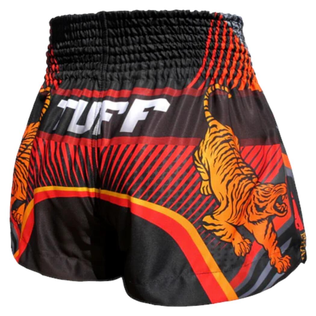 Spodenki treningowe TUFF Black With Double Tiger 3/4