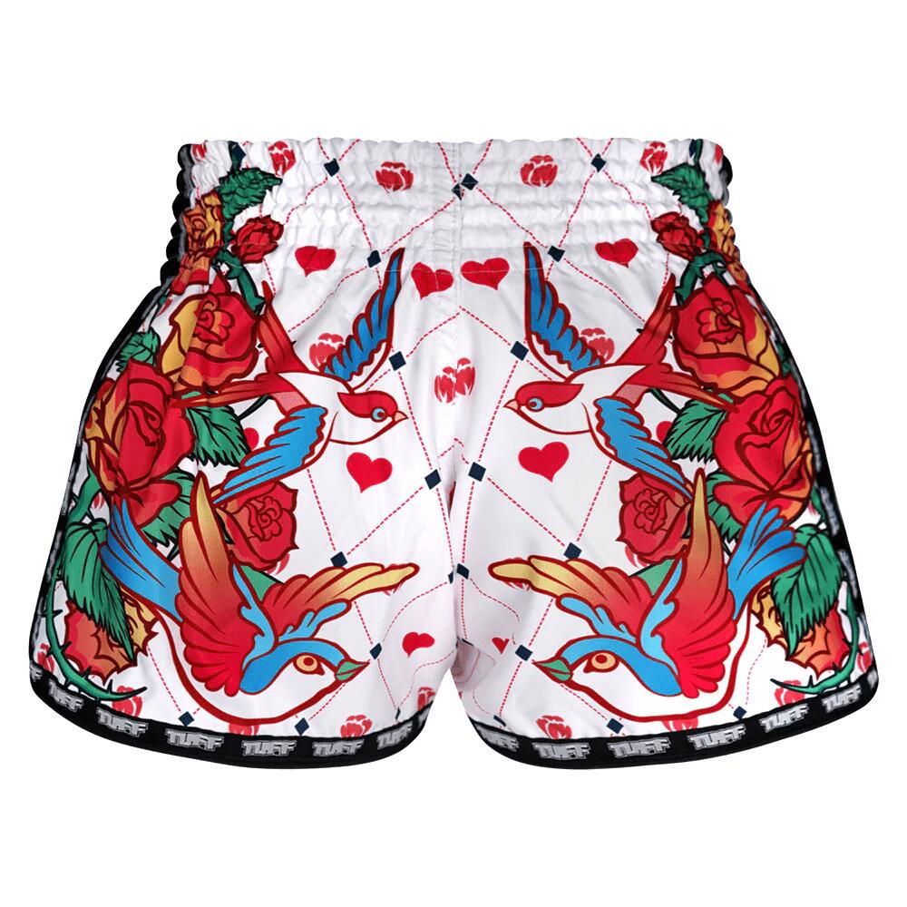 Spodenki treningowe TUFF Retro Style Rose With Birds 3/6