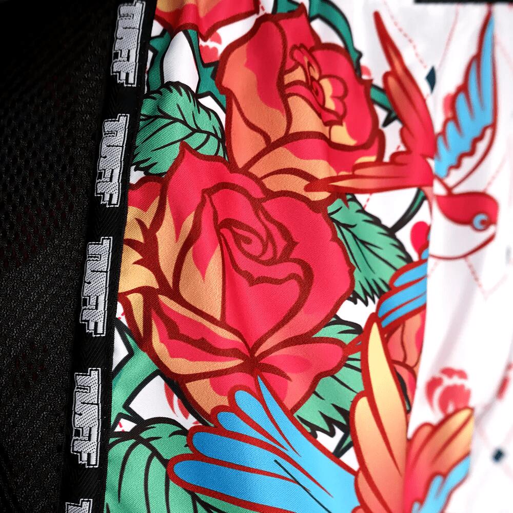 Spodenki treningowe TUFF Retro Style Rose With Birds 5/6