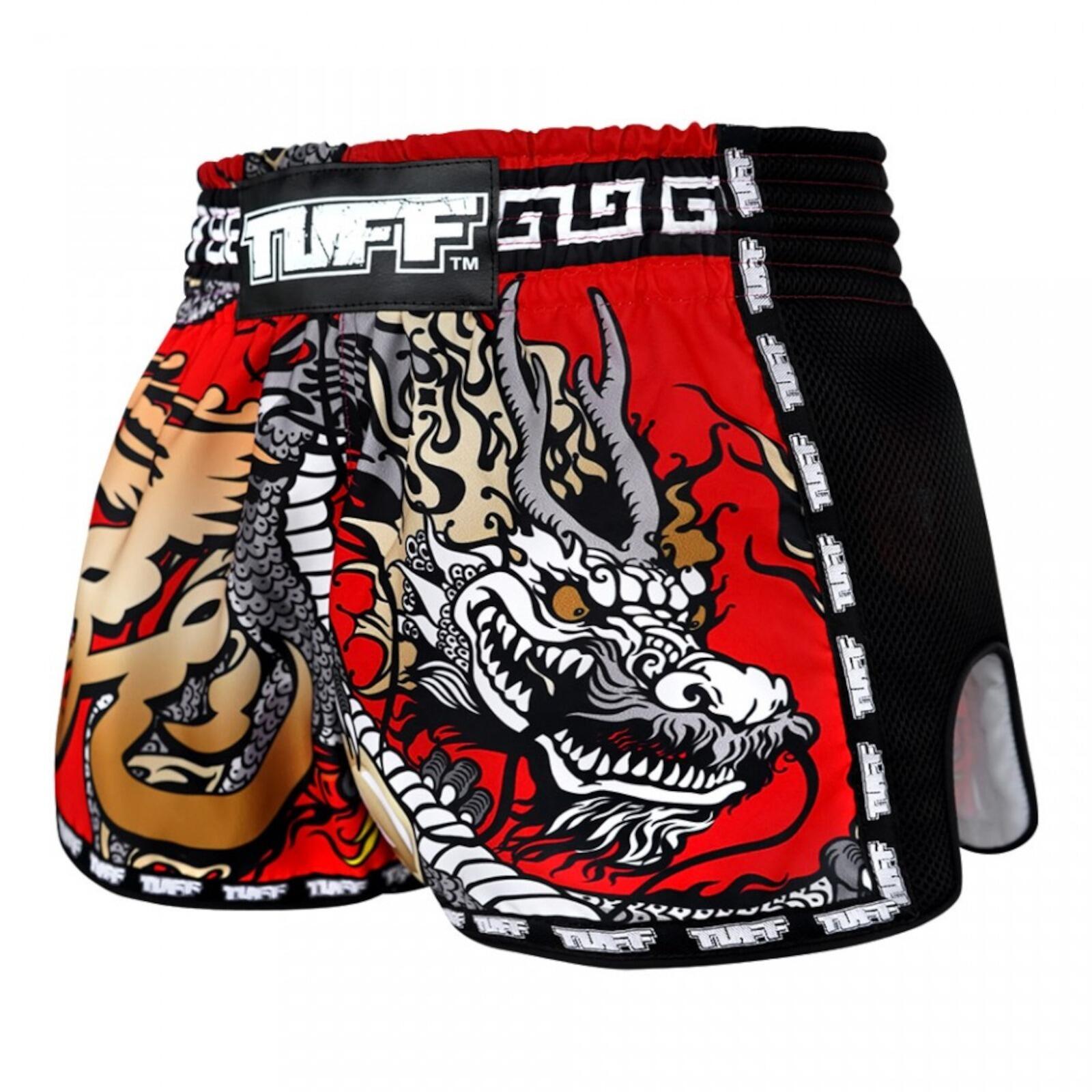 Spodenki treningowe TUFF Red Chinese Dragon 4/6