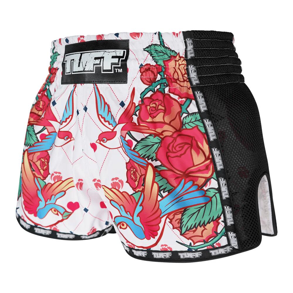 Spodenki treningowe TUFF Retro Style Rose With Birds 4/6