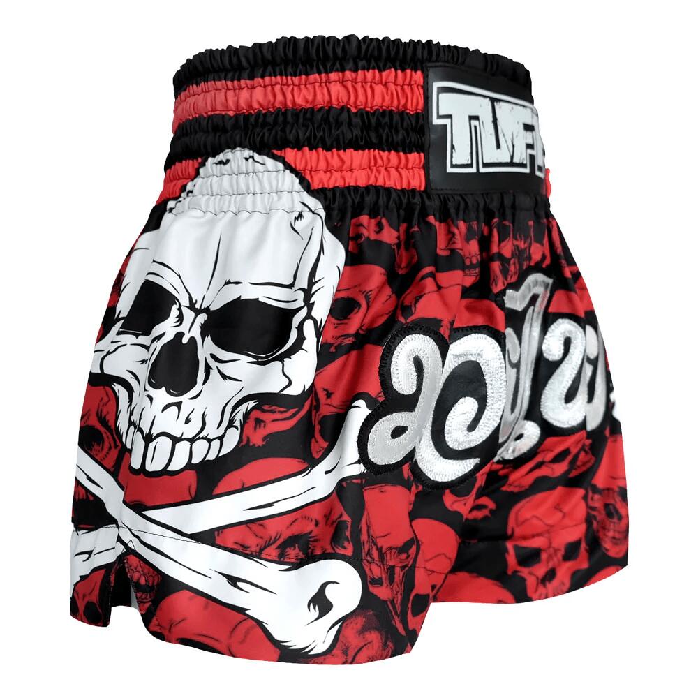 Spodenki treningowe TUFF Battalion Skull in Red 2/6