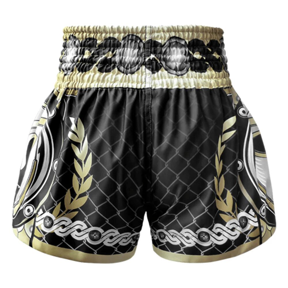 Spodenki treningowe TUFF Golden Gladiator in Black 3/6